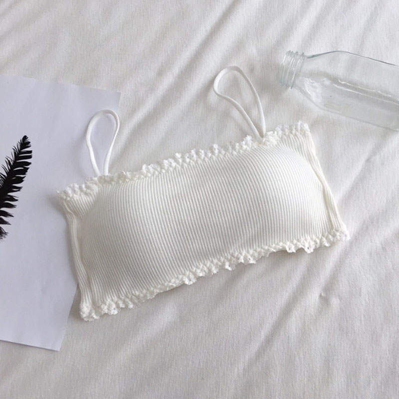 Women's Cotton Bra Female Tube - Suspender Tank Top review and price
