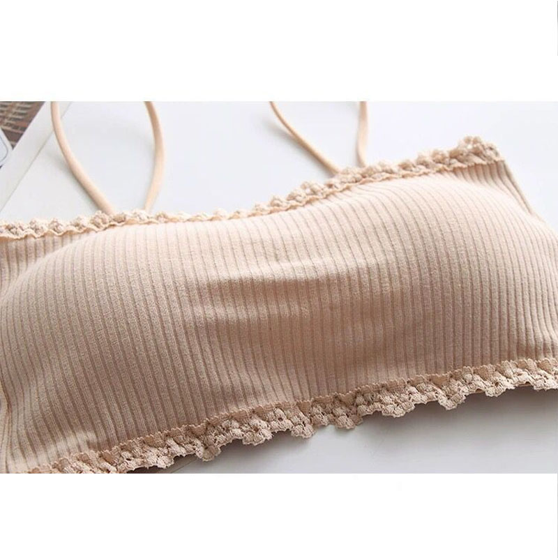 Women's Cotton Bra Female Tube - Suspender Tank Top review and price