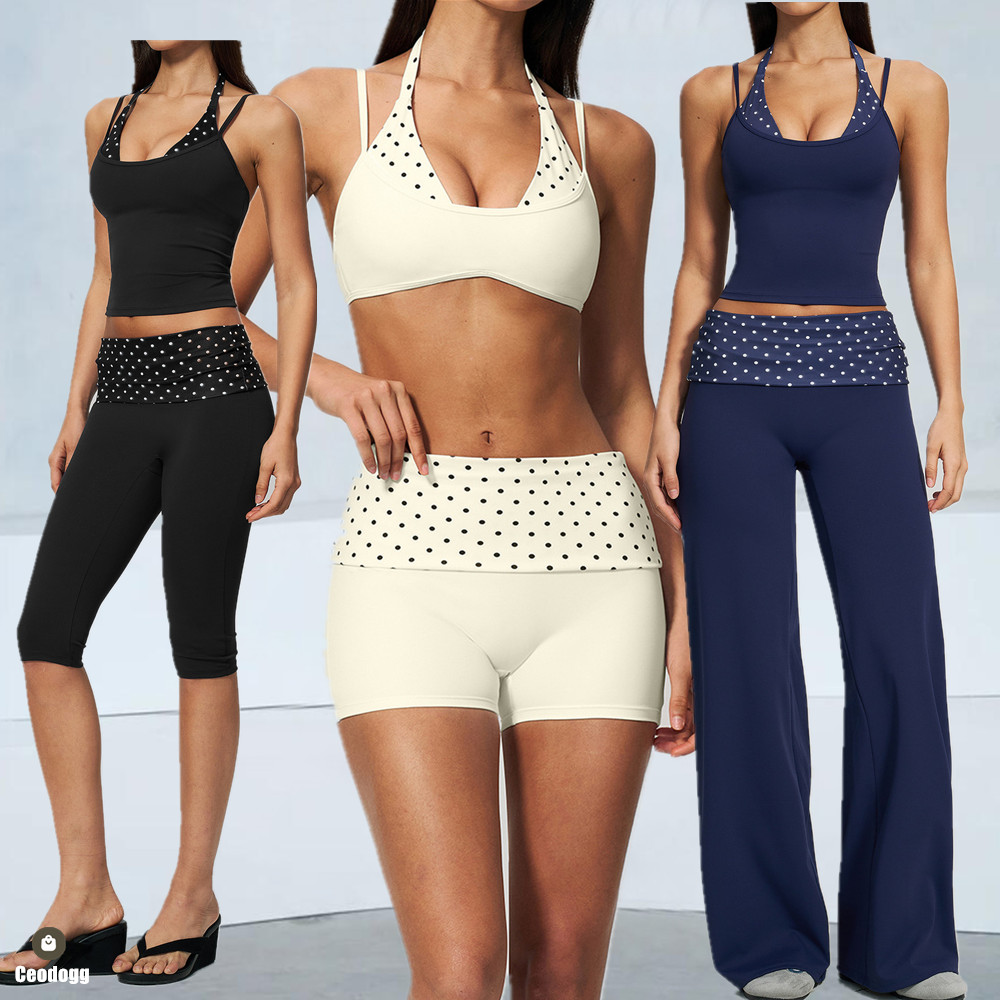Polka Dot Women Strap Halter Y - Suspender Tank Top review and price
