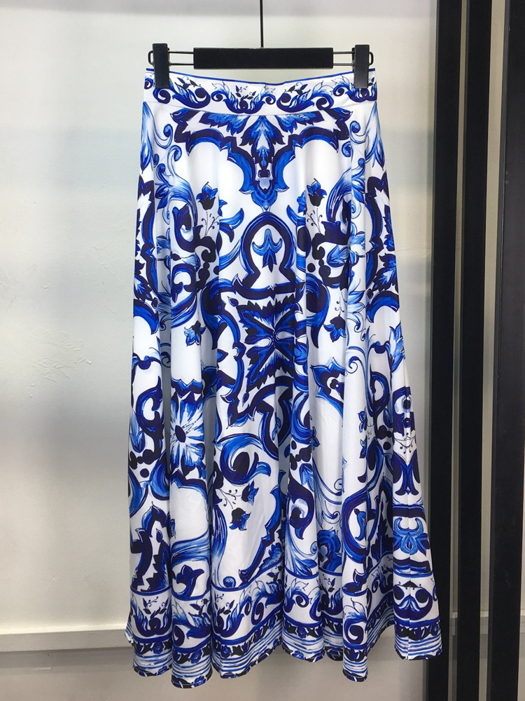 Summer Bohemain Blue And White - Suspender Tank Top review and price