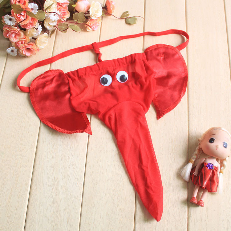 Men's Sexy Elephant Thong Unde - Trunk Breathable Men review and price